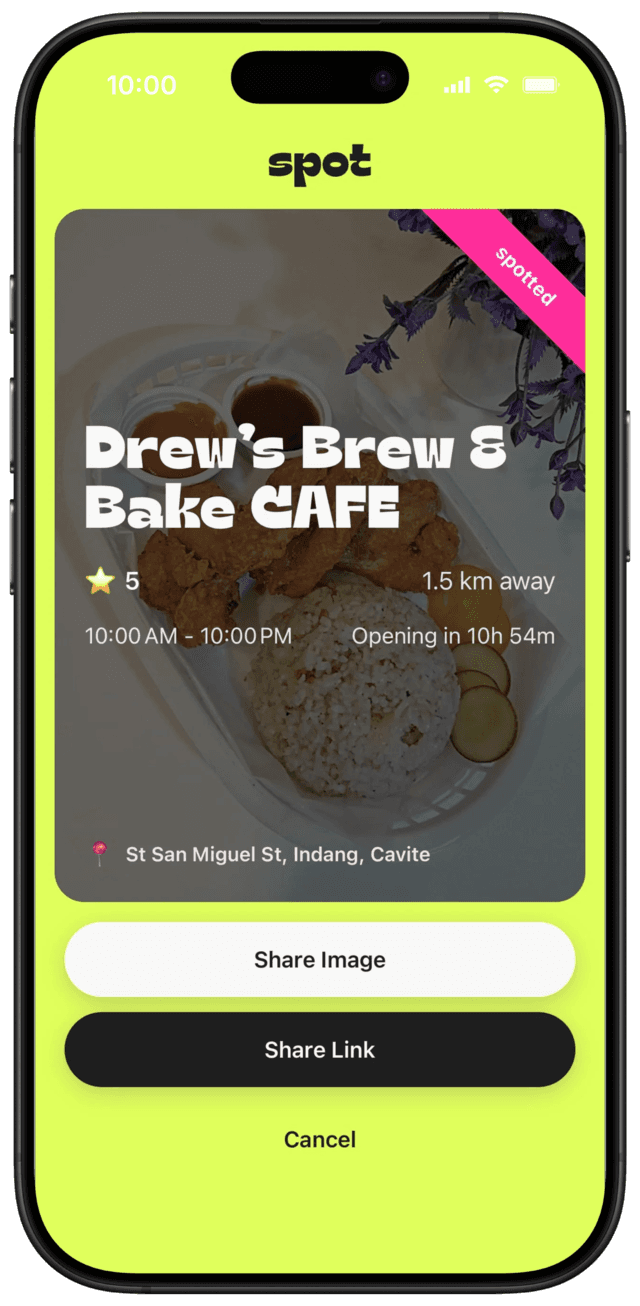 Save and share screen